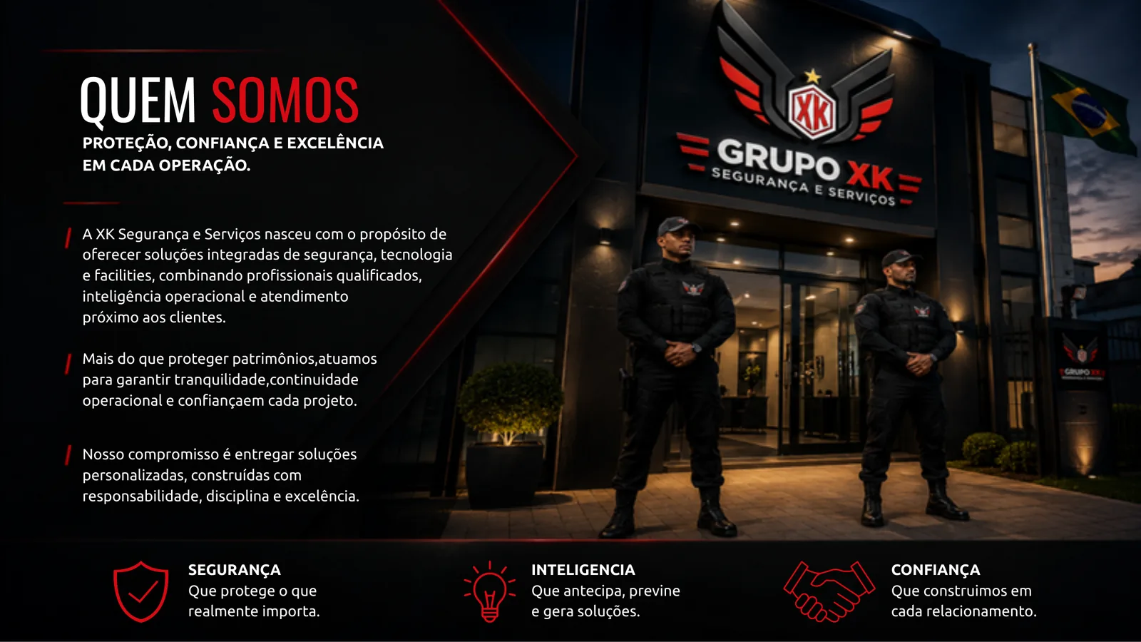 Quem somos - proteção, confiança e excelência